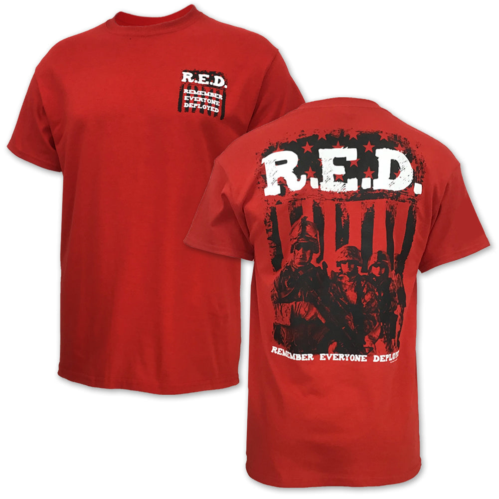 armed forces gear R.E.D. Friday Soldier T-Shirt (Red), SM