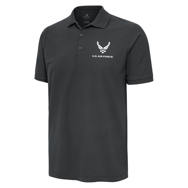 U.S. Air Force Men's Legacy Pique Polo Tall (Carbon)*