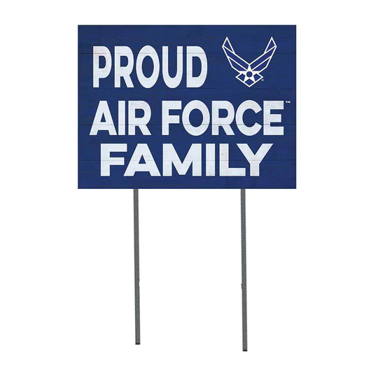 Proud Air Force Family Lawn Sign (18x24)