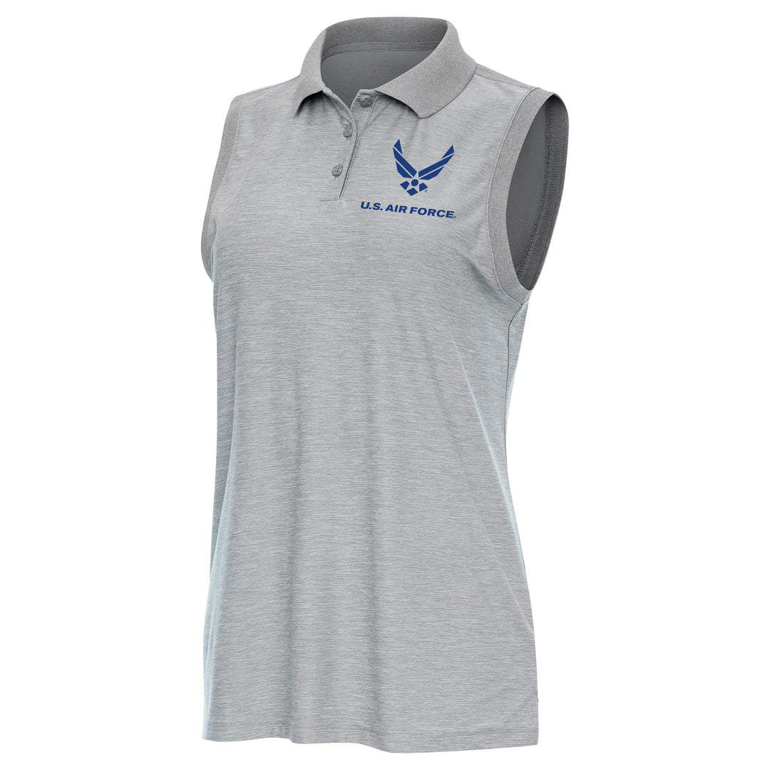 U.S. Air Force Women's Recap Sleeveless Polo (Skyscraper Heather)*
