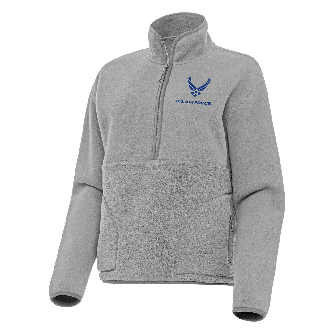 U.S. Air Force Women's Figure 1/2 Zip Pullover (Skyscraper)*