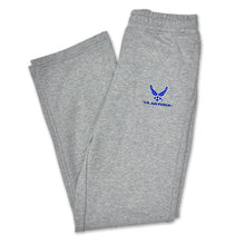 Load image into Gallery viewer, Air Force Ladies Victory Sweatpants (Grey)