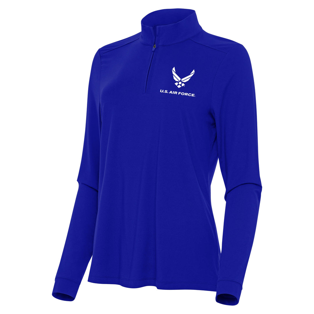 U.S. Air Force Women's Intent 1/4 Zip Pullover (Dark Royal)*
