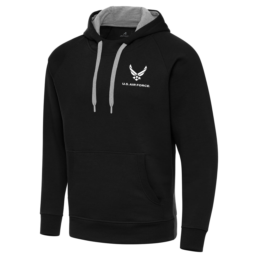 U.S. Air Force Men's Victory Pullover Hood Tall (Black)*