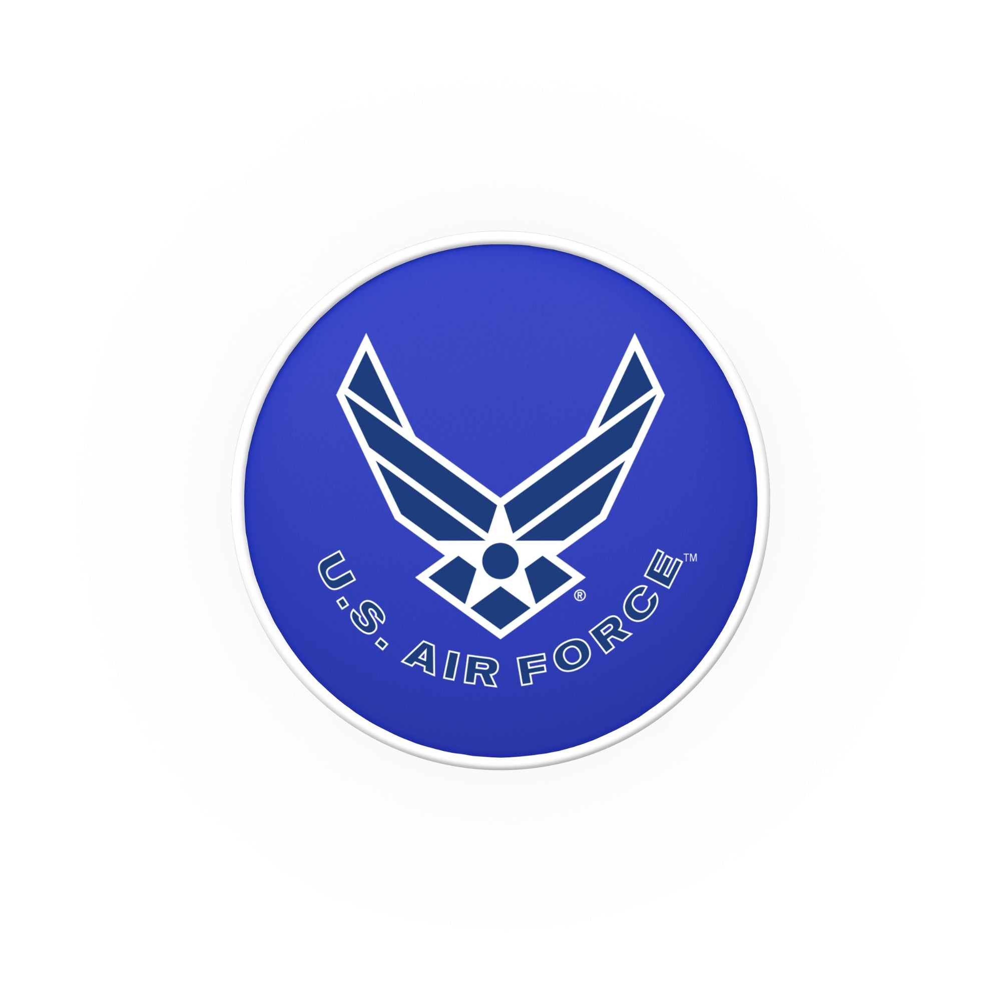 Air Force Wings Backless Stool (Chrome Finish)*