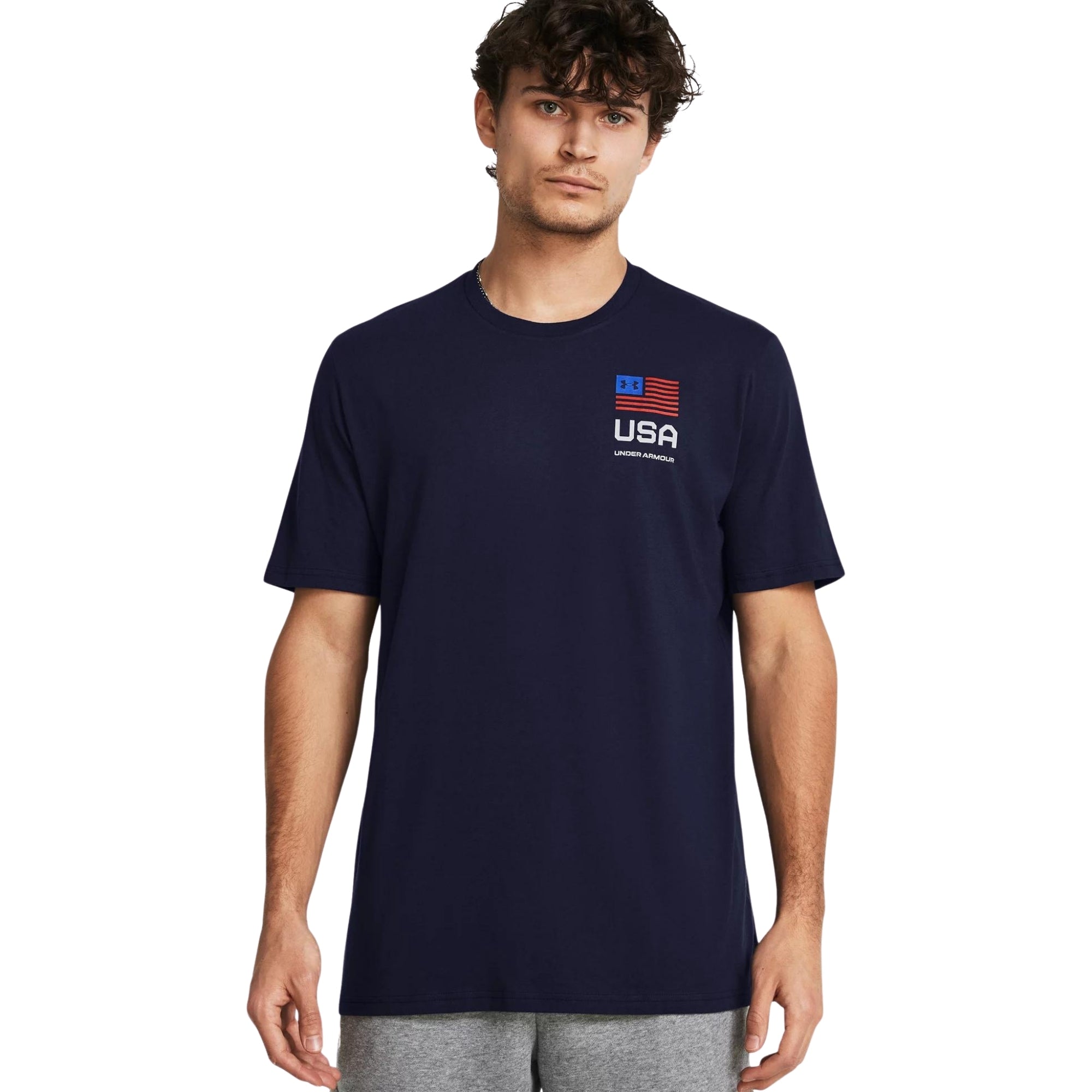 Under Armour Freedom Amp 4 T-Shirt (Navy)