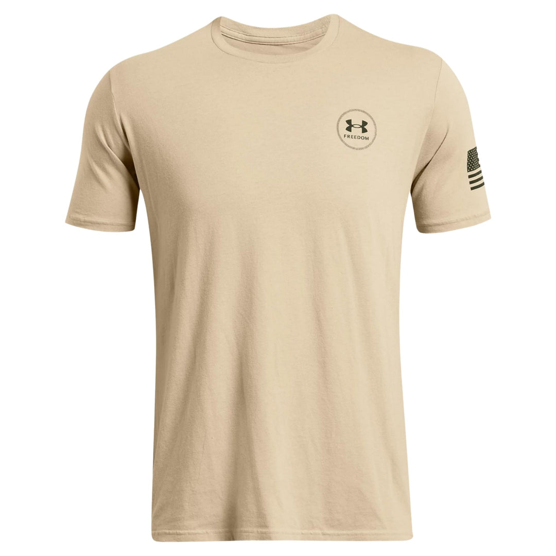 Under Armour Freedom Mission Made T-Shirt (Desert Sand)