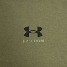 Load image into Gallery viewer, Army Under Armour Freedom By Land T-Shirt (OD Green)