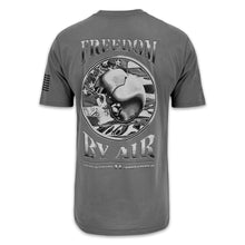 Load image into Gallery viewer, Air Force Under Armour Freedom By Air Skull T-Shirt (Dark Grey)