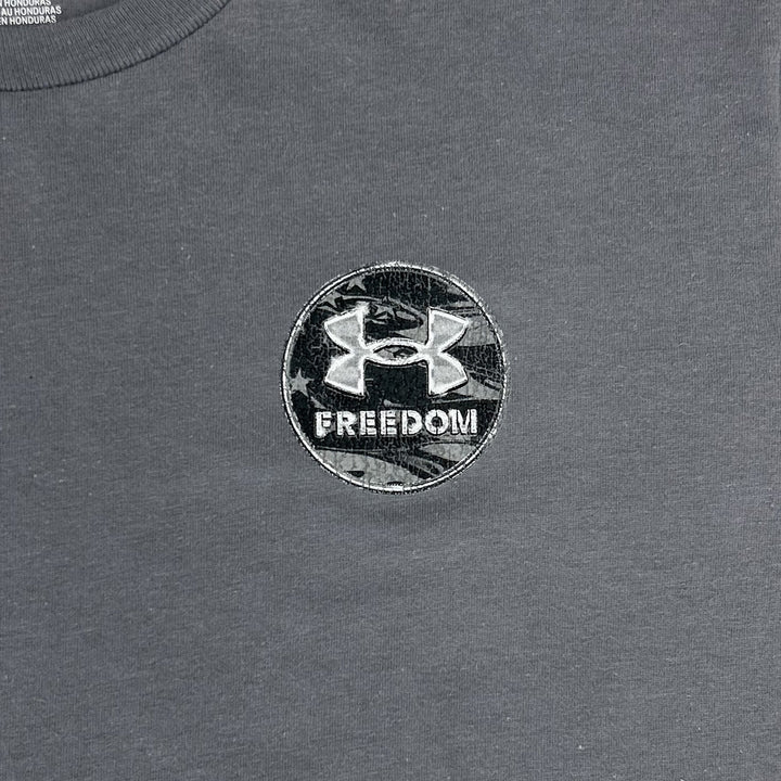 Air Force Under Armour Freedom By Air Skull T-Shirt (Dark Grey)