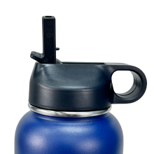 Load image into Gallery viewer, Air Force Wings Stainless Steel Laser Etched 32oz Water Bottle (Navy)