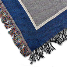 Load image into Gallery viewer, Air Force Knit Blanket (Royal)