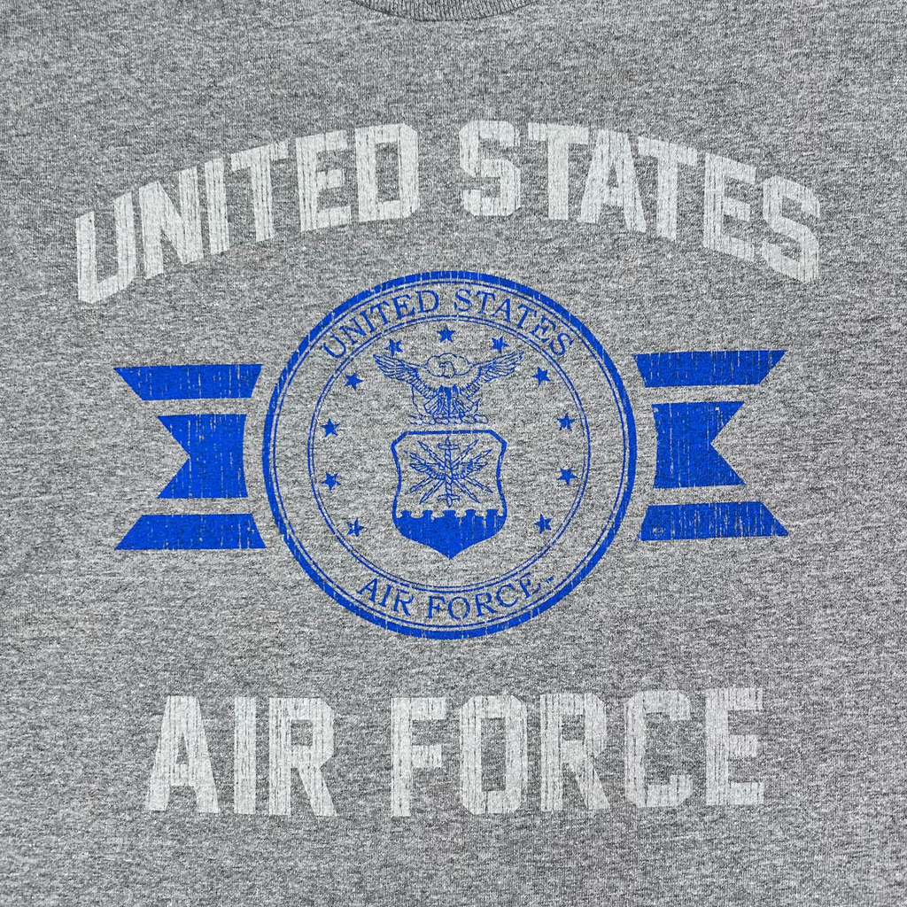 Air Force Vintage Basic Seal T-Shirt (Grey)