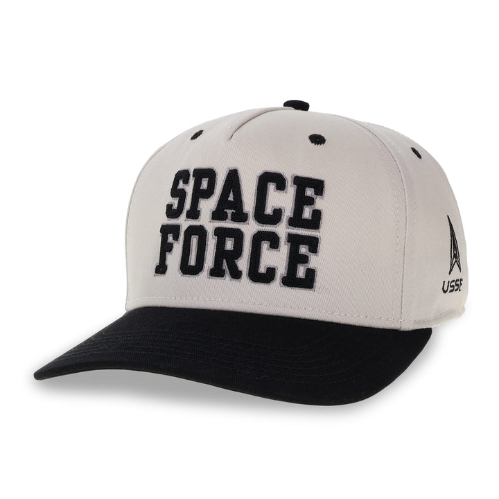 Space Force Heritage Twill Adjustable Hat (Stone/Navy)