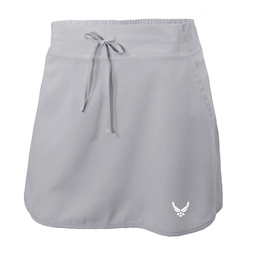 Air Force Wings Columbia Women's Lakewood Pines Skort (Grey)*