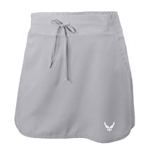Load image into Gallery viewer, Air Force Wings Columbia Women&#39;s Lakewood Pines Skort (Grey)*