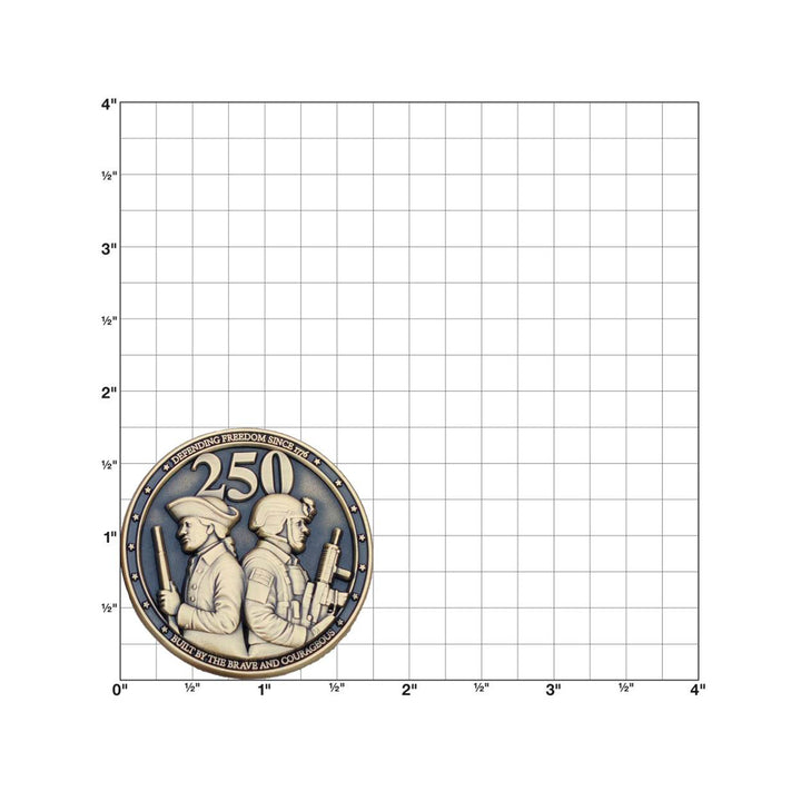 250 Years of Independence Challenge Coin