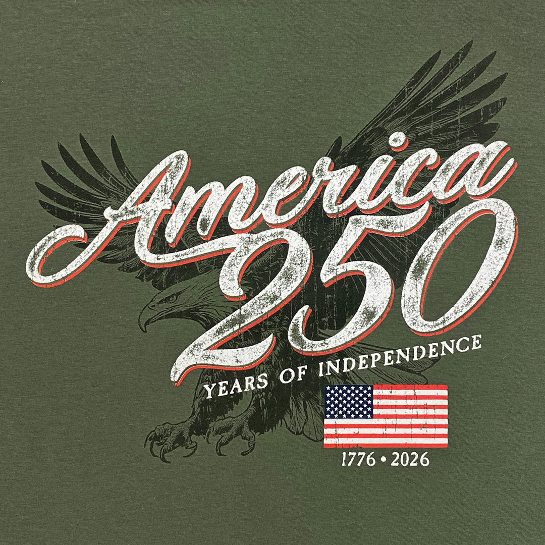 250 Years of Independence Long Sleeve T-Shirt (OD Green)