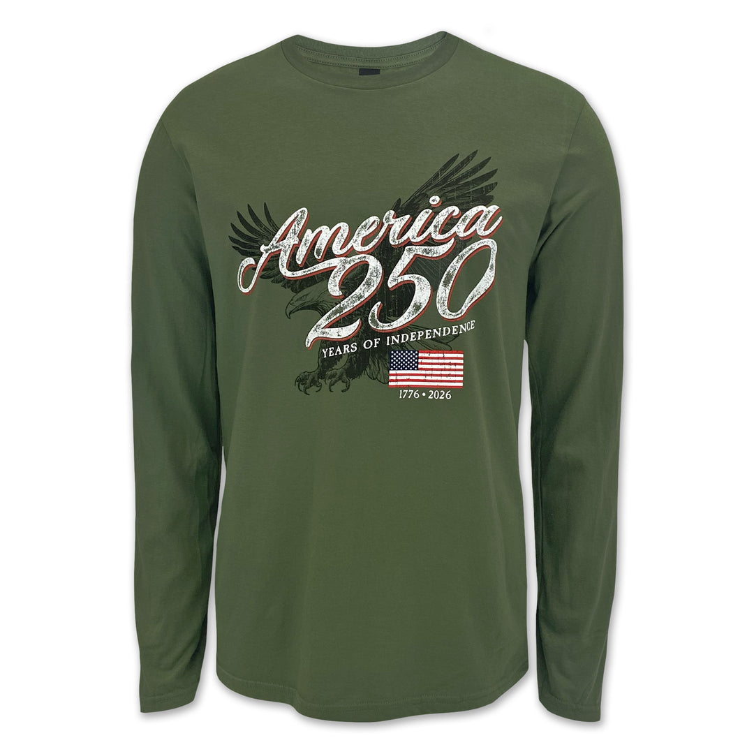 250 Years of Independence Long Sleeve T-Shirt (OD Green)