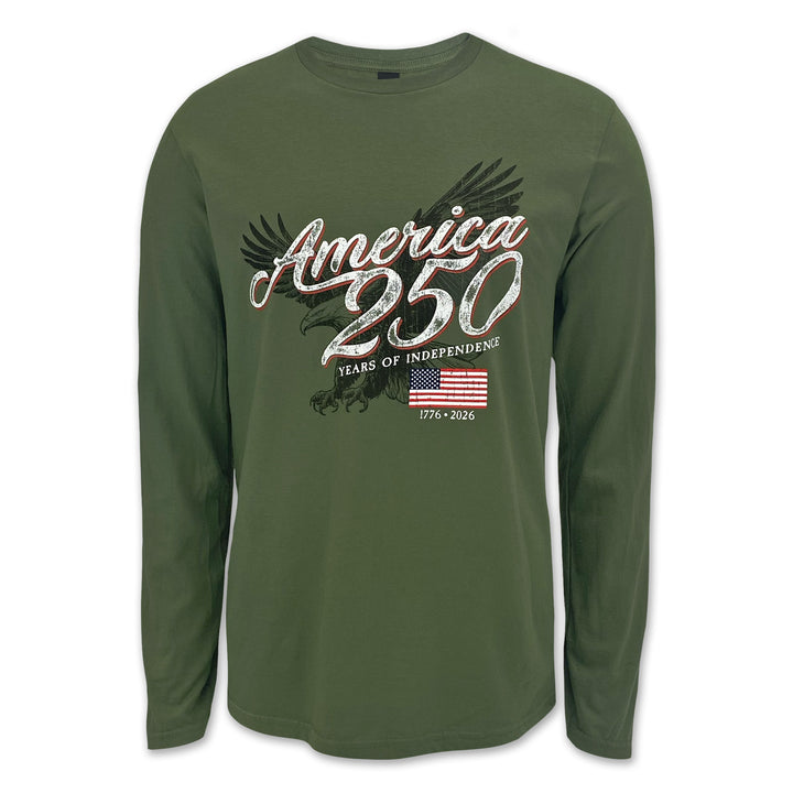 250 Years of Independence Long Sleeve T-Shirt (OD Green)