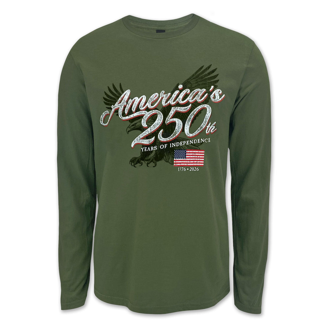 250 Years of Independence Long Sleeve T-Shirt (OD Green)
