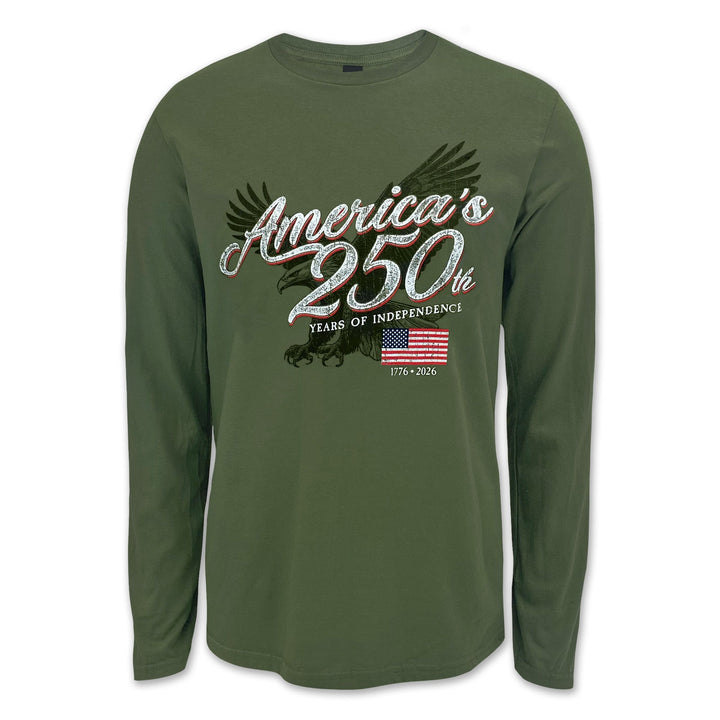 250 Years of Independence Long Sleeve T-Shirt (OD Green)