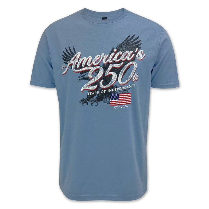 250 Years of Independence T-Shirt (Stone Blue)