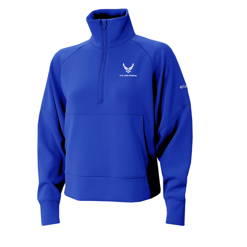 Air Force Wings Columbia Women's Wickhams Hills Pullover (Azul)*