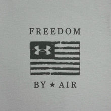 Load image into Gallery viewer, Air Force Under Armour Freedom By Air Skull T-Shirt (Grey)