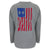 Under Armour Freedom Flag Long Sleeve T-Shirt (Grey)