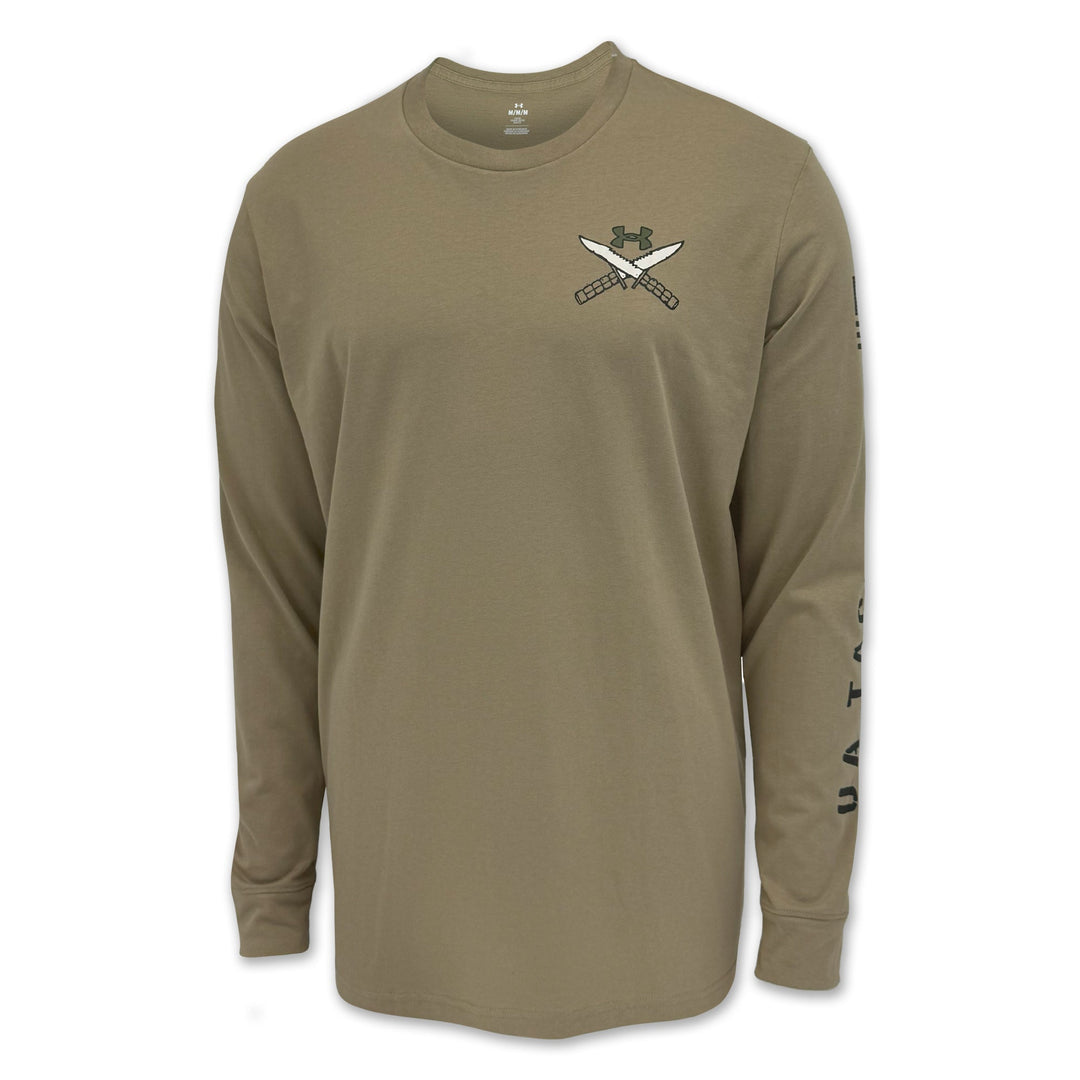 Under Armour Freedom Tac Division Long Sleeve T-Shirt (Tan)