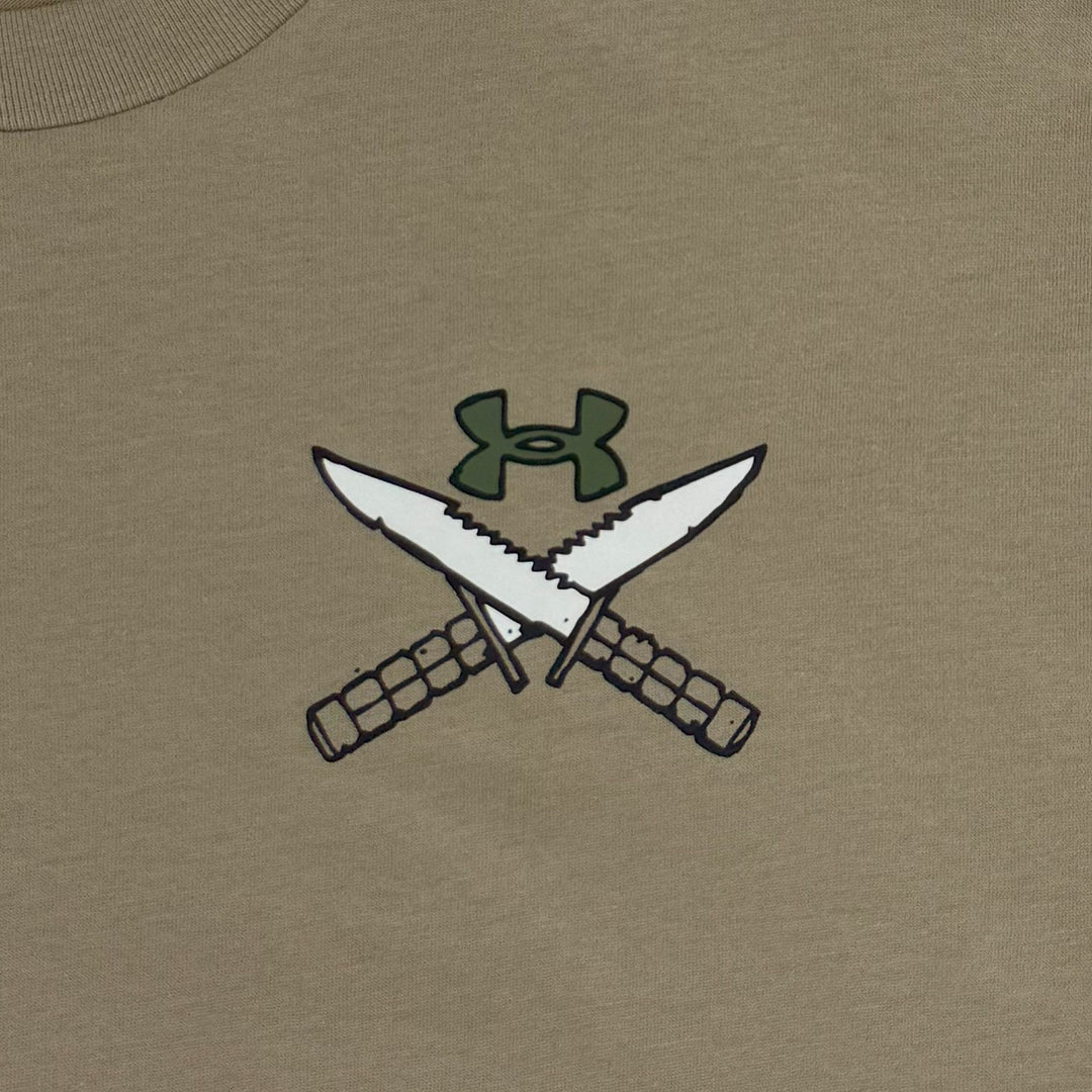 Under Armour Freedom Tac Division Long Sleeve T-Shirt (Tan)