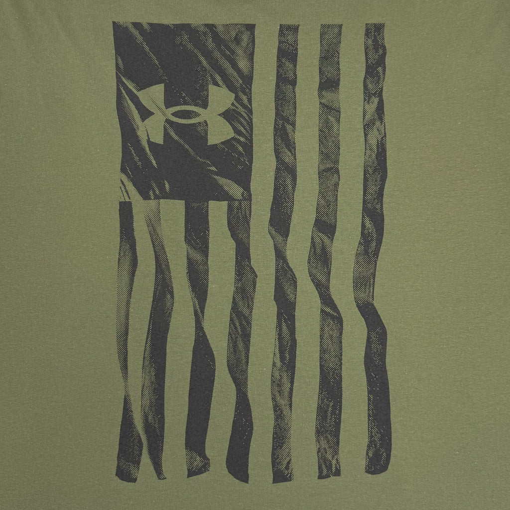 Under Armour Freedom Flag Long Sleeve T-Shirt (OD Green)