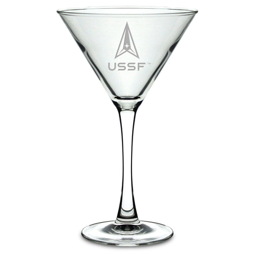 Space Force 10oz Martini Glass*