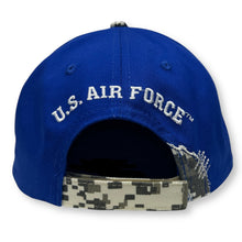 Load image into Gallery viewer, Air Force Wings Distressed Camo Front Hat