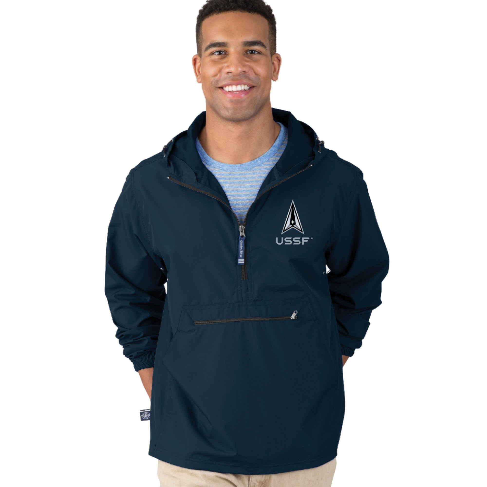 Space Force Delta Pack-N-Go Pullover