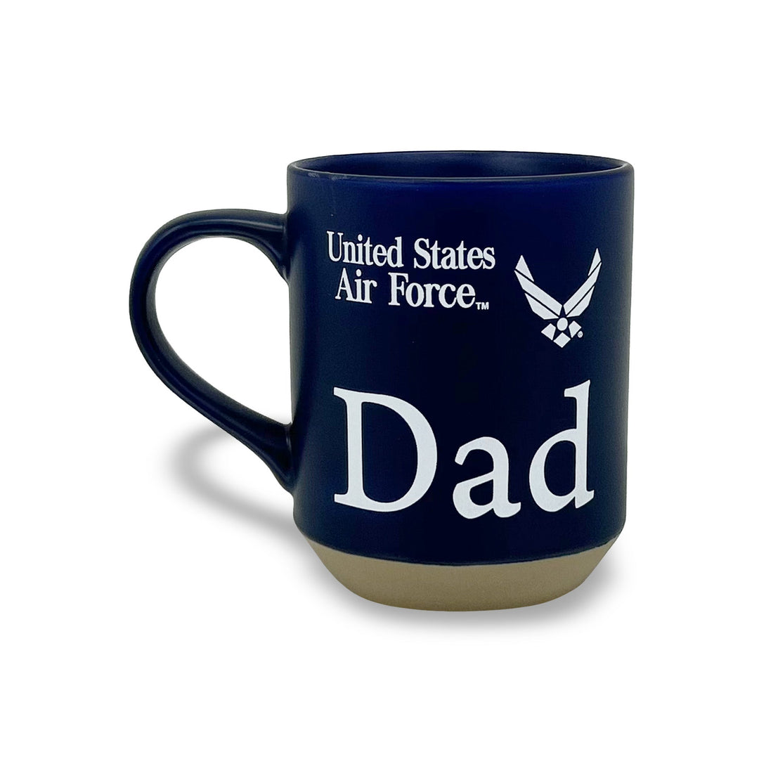 Air Force Dad 16oz Matte Sandstone Mug
