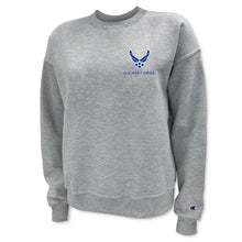 Load image into Gallery viewer, Air Force Wings Ladies Champion Crewneck