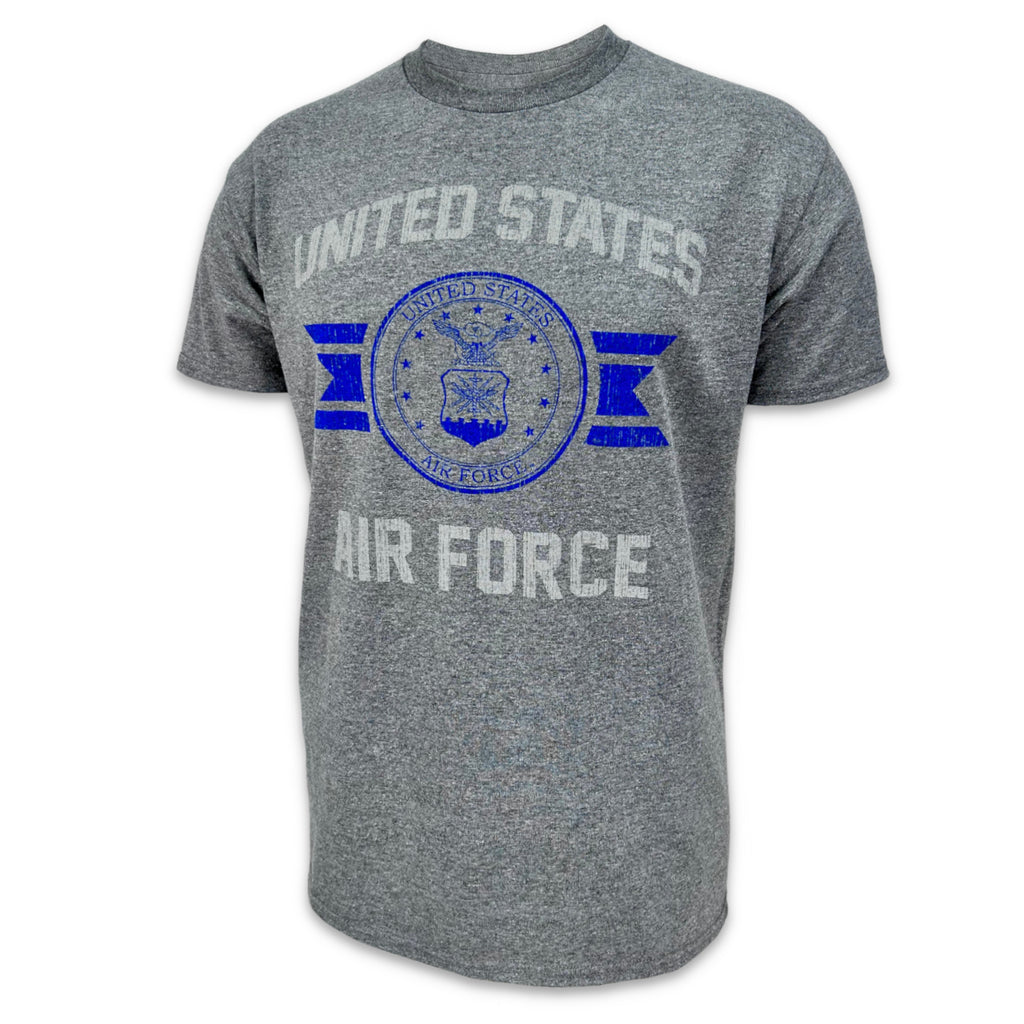 Air Force Vintage Basic Seal T-Shirt (Grey)