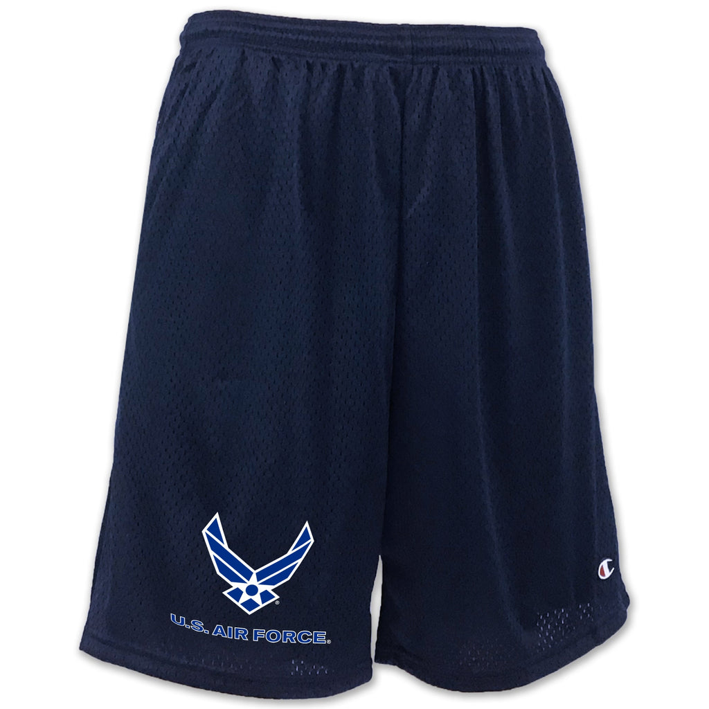 Pick Your Design Air Force Mesh Shorts (Navy)