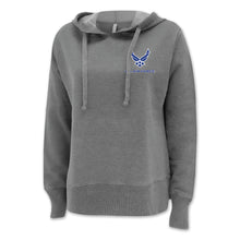 Load image into Gallery viewer, Air Force Wings Left Chest Ladies Hood