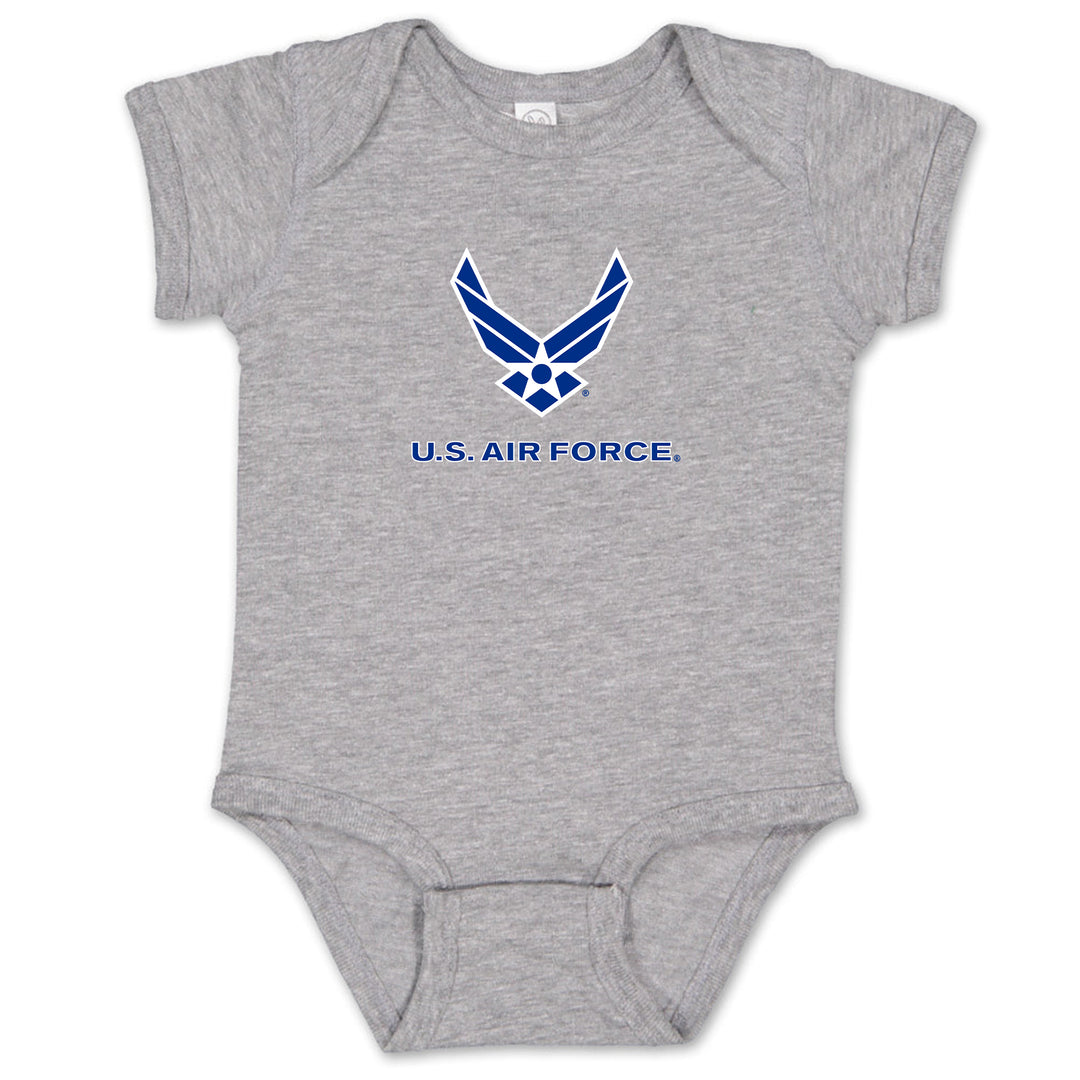 Air Force Wings Logo Infant Romper