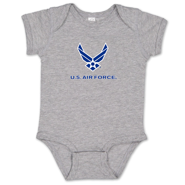 Air Force Wings Logo Infant Romper