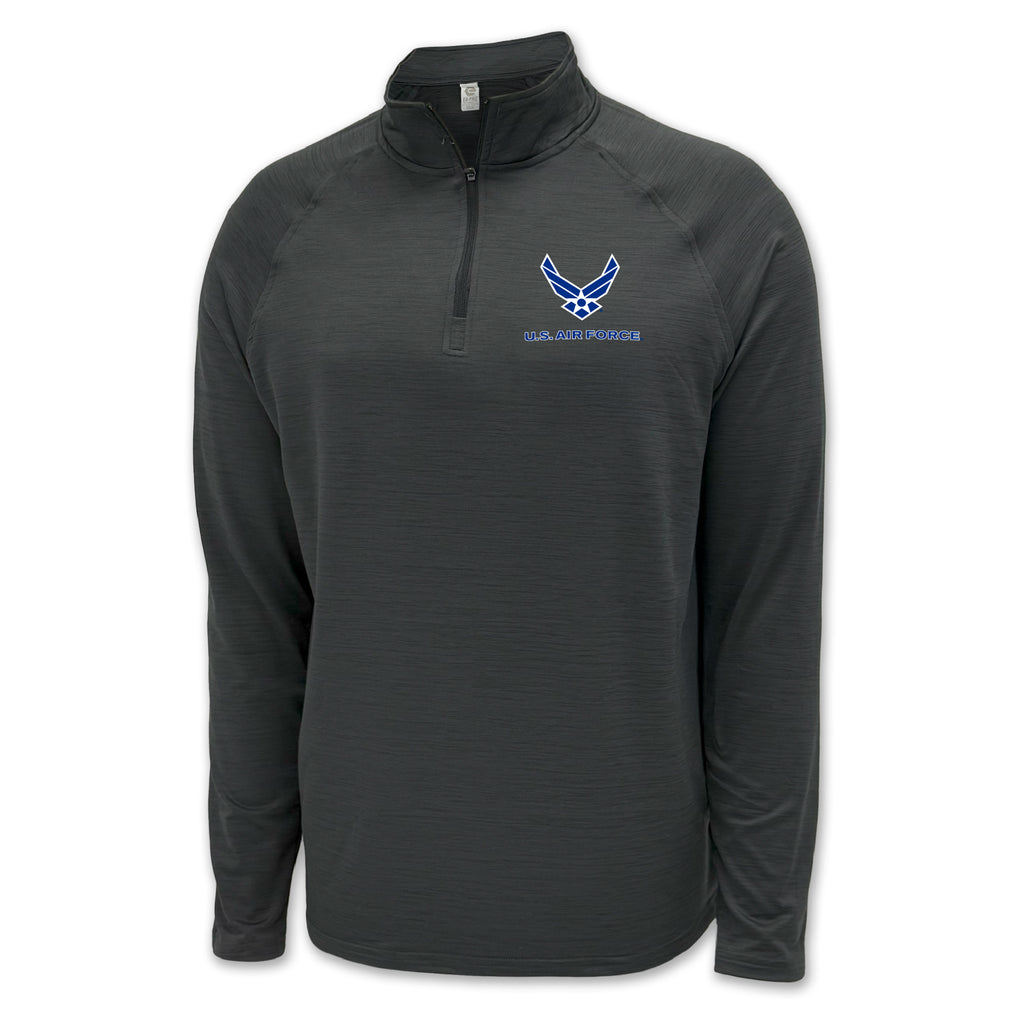 Air Force Wings Performance 1/4 Zip (Charcoal)