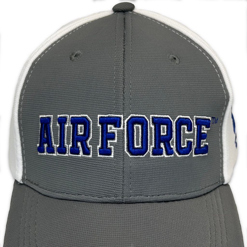 Air Force Wings Performance Hat (Grey/White)