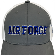 Load image into Gallery viewer, Air Force Wings Performance Hat (Grey/White)