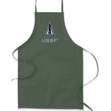 Load image into Gallery viewer, Space Force Two-Pocket Apron
