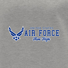 Load image into Gallery viewer, United States Air Force Aim High Logo Crewneck