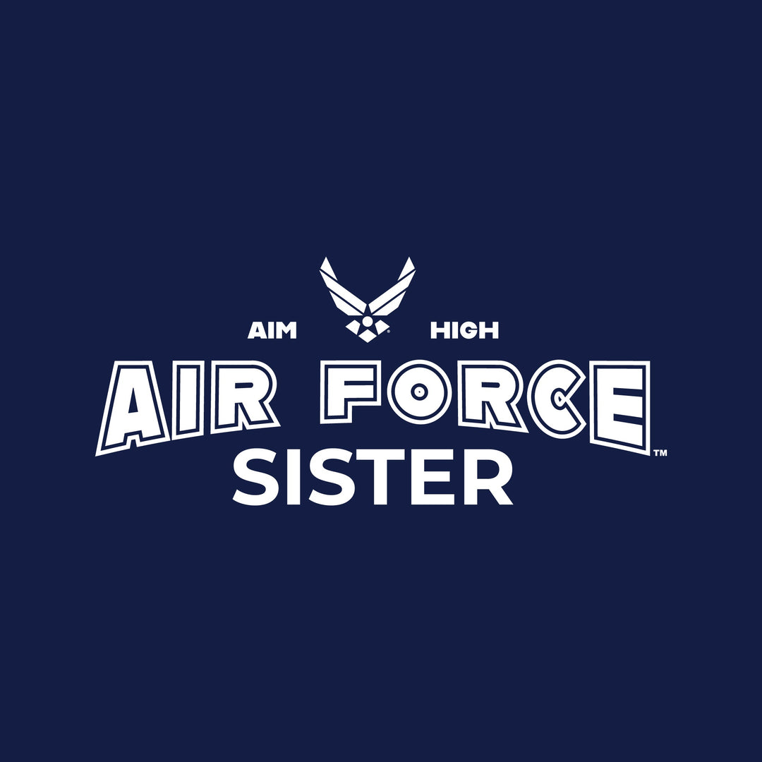 Air Force Youth Sister T-Shirt (Navy)