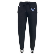 Load image into Gallery viewer, Air Force Wings Ladies French Terry Jogger